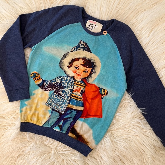 Mim-Pi "Pullover in Snow Day"